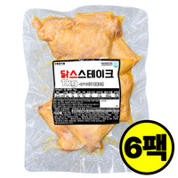 닭스 닭다리살 1kg x 6팩 닭 다리살 순살치킨 오븐구이 순살 통다리 통닭다리 식단관리