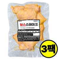 닭스 닭다리살 1kg x 3팩 닭 다리살 순살치킨 오븐구이 순살 통다리 통닭다리 식단관리